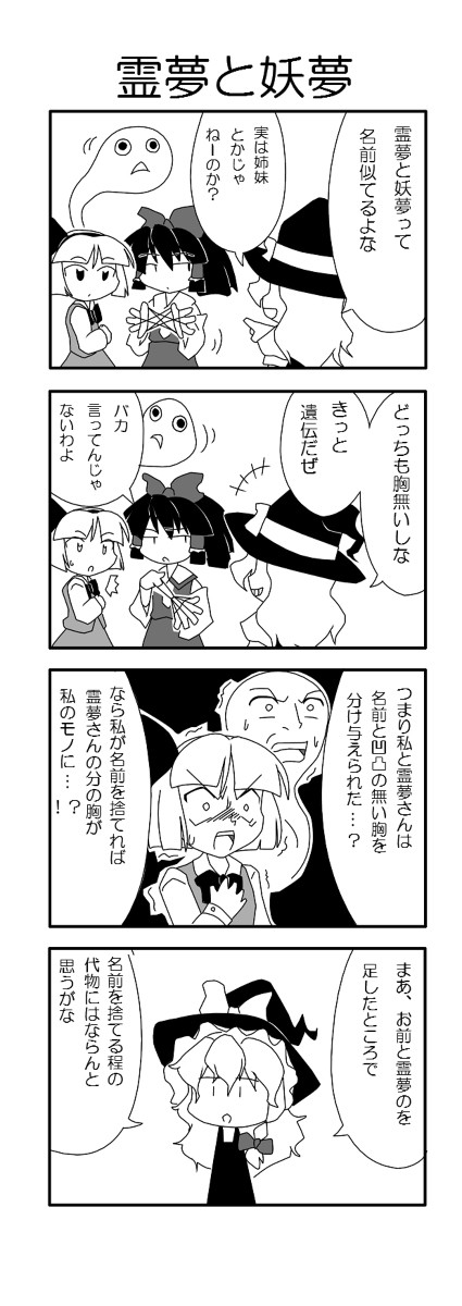 東方名前ネタ漫画２