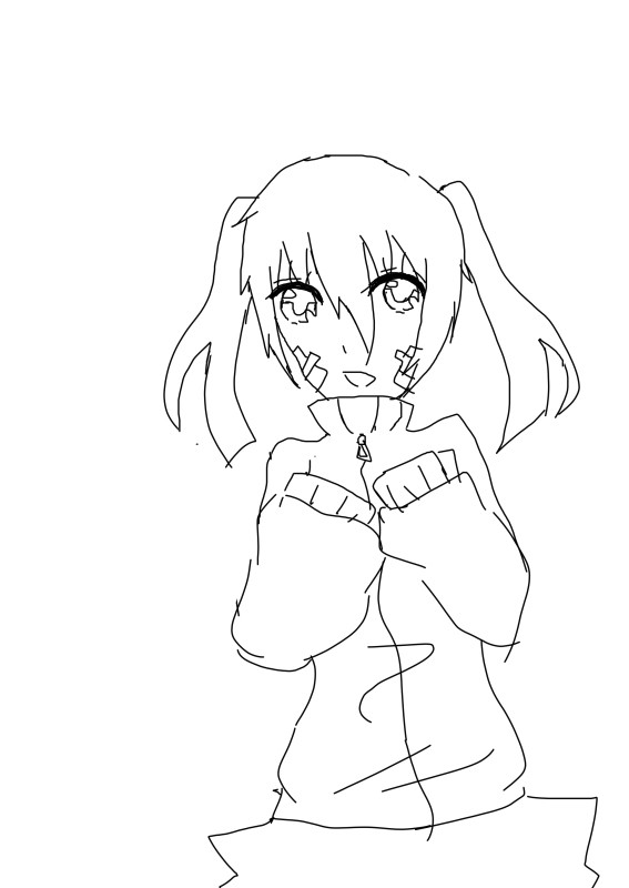 カゲプロ　線画