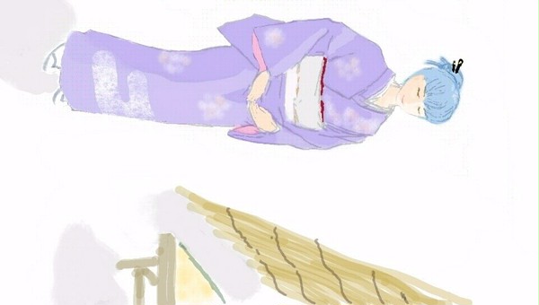 小紋で歩く