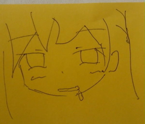 ただの落書きー