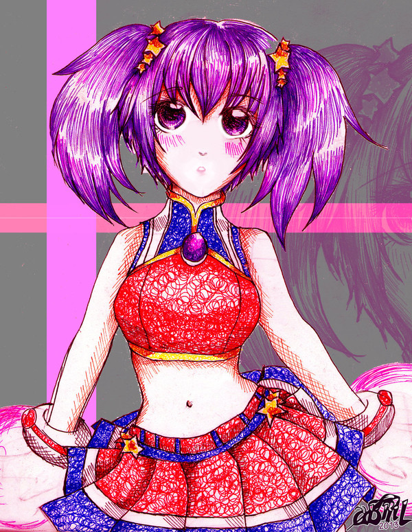 athena asamiya fan-art
