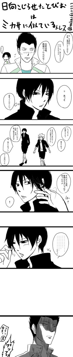 飛雄とミカサが似てる