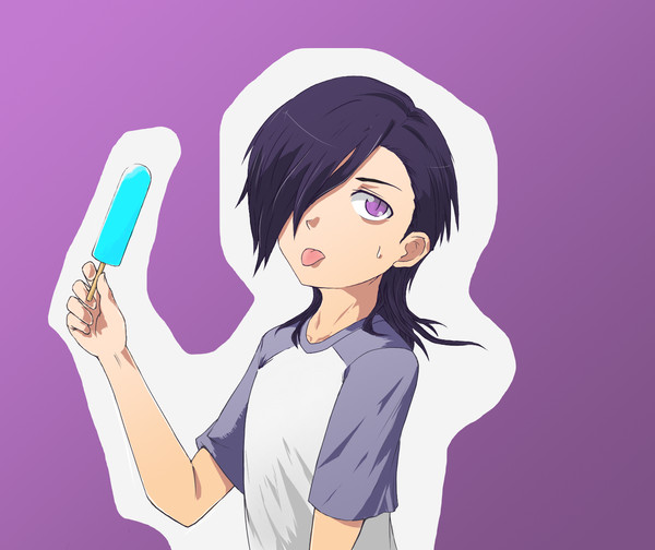 あついな...