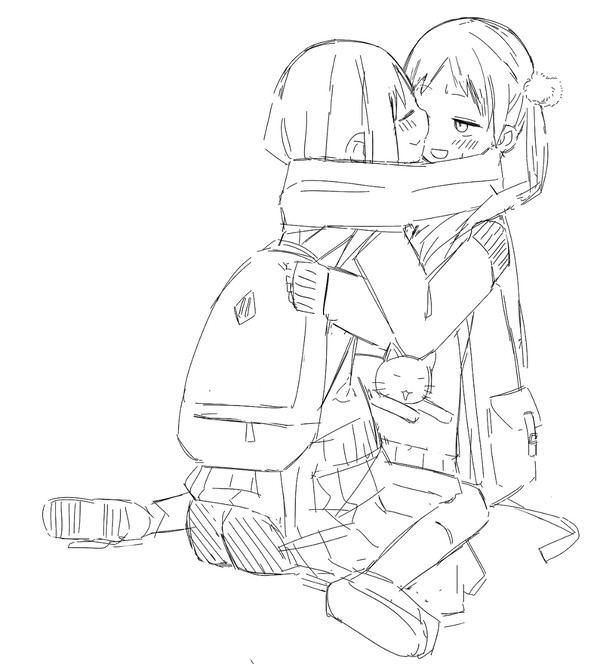 百合落書き