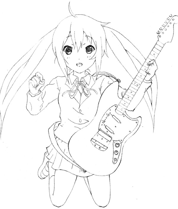 あずにゃん　下書き