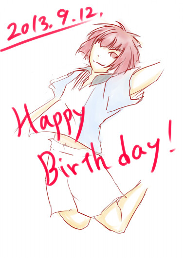 誕生日絵と見せかけて