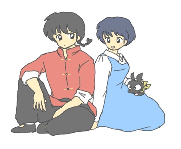 いつもの二人と一匹