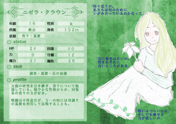【七つの国】ニゼラ・クラウン【第6期】