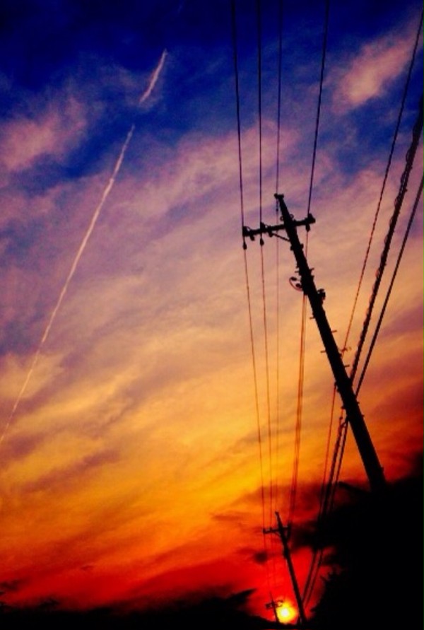 夕方