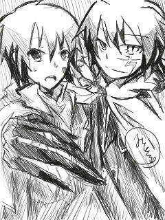 道化師と天然さん。