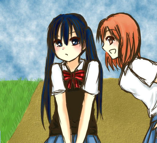 【きんいろモザイク】綾と陽子