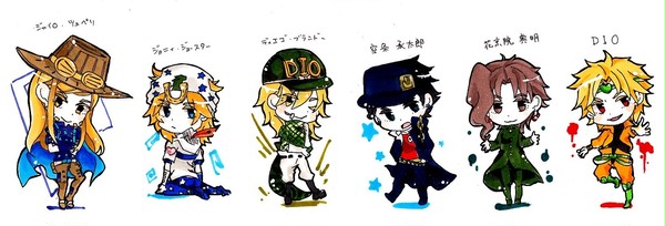 【jojo】３部と７部