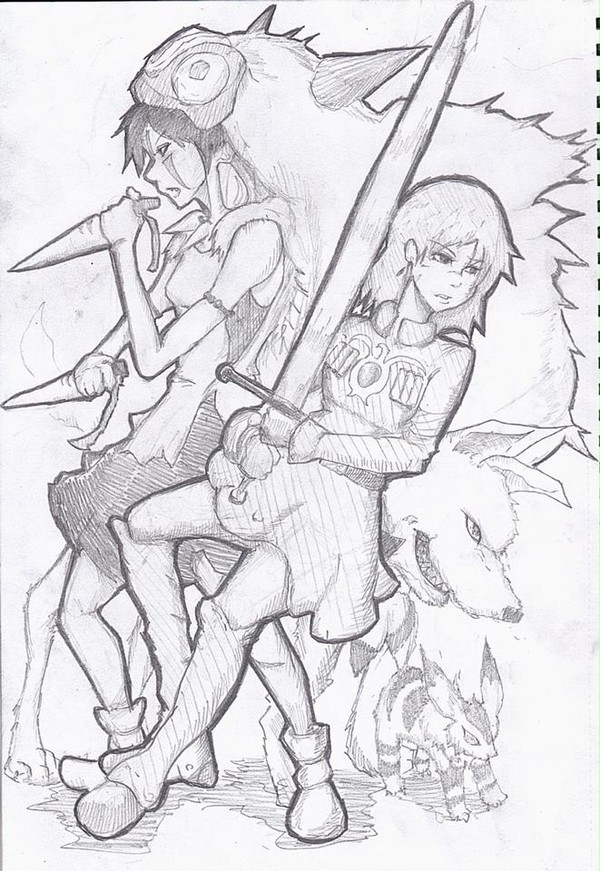 森の姫と谷の姫の共闘