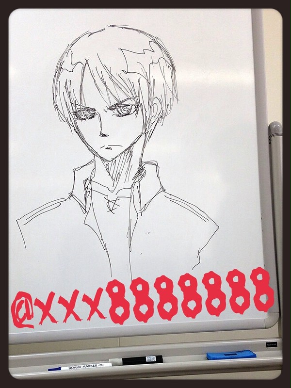 ホワイトボードの落書き 2