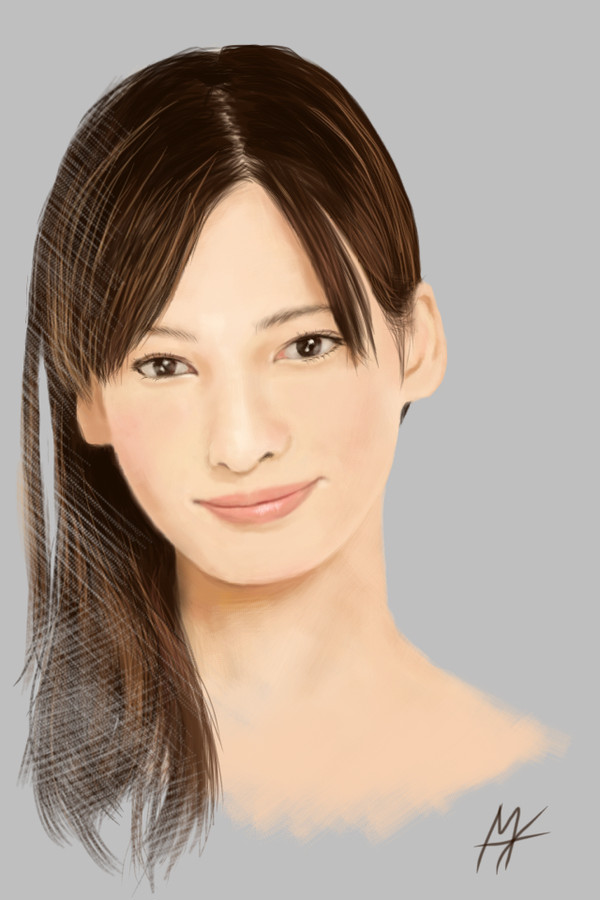 iPhoneアプリで描いてみました09