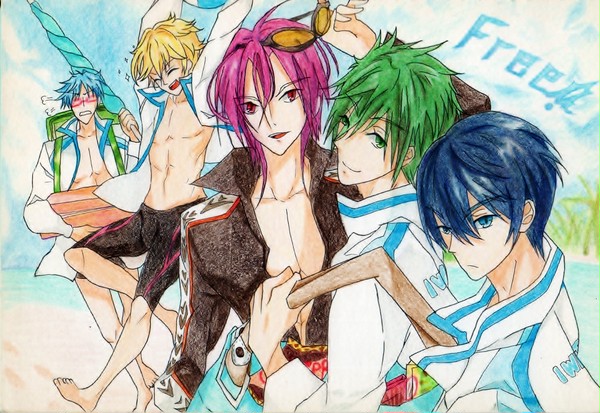 Free! (模写)