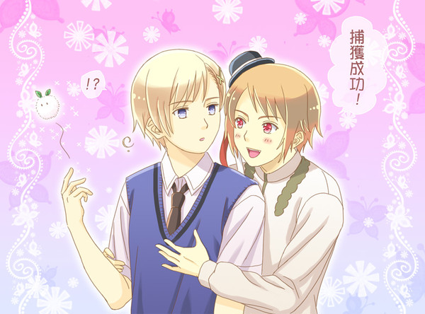 【APH漫画】恋のおまじない