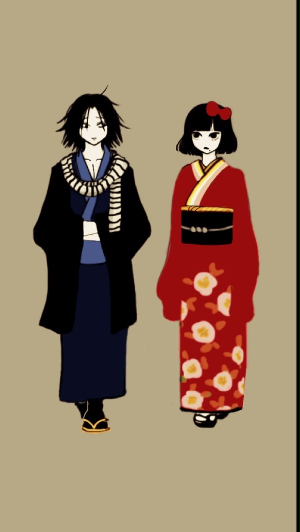 フェイカル着物でおでかけ