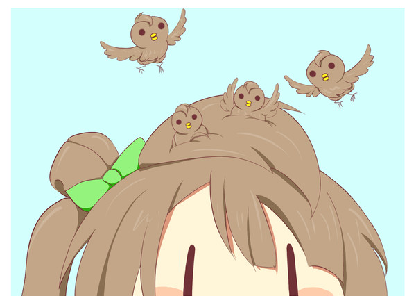 ことりの巣。