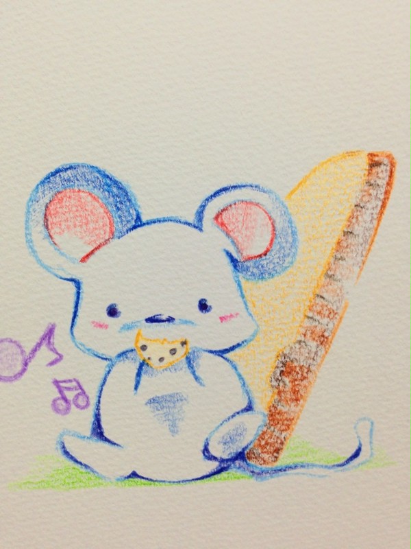 おやつの時間ですよ。