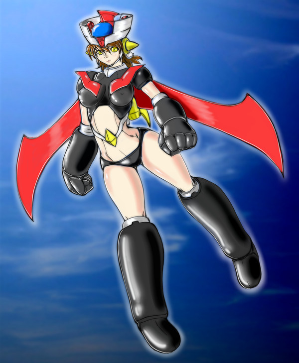practice - mazinger girl