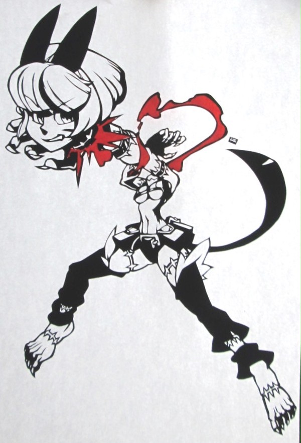 ミス・フォーチュン 切り絵