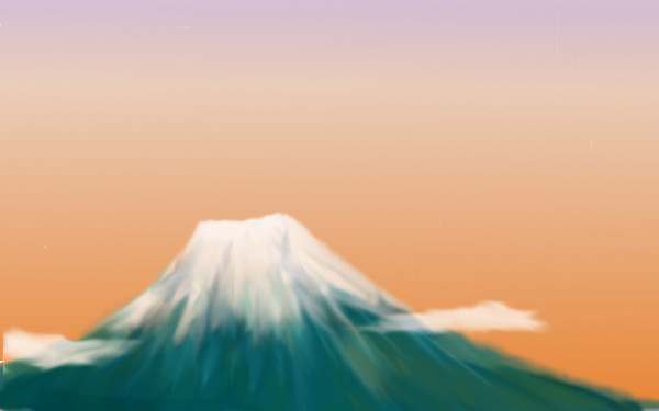 富士山　カラー