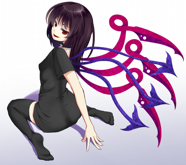 座るぬえ