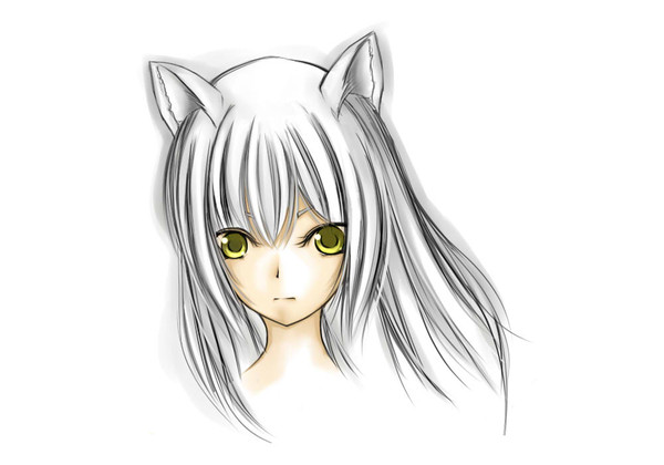 やっぱりＰＳＯ２のフレキャラを描いてみたっ