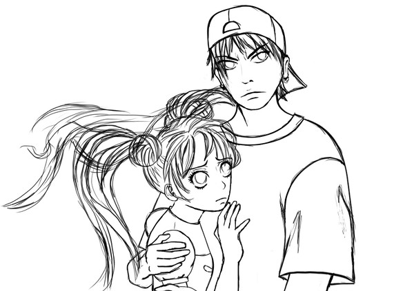 sketch Sailor Moon