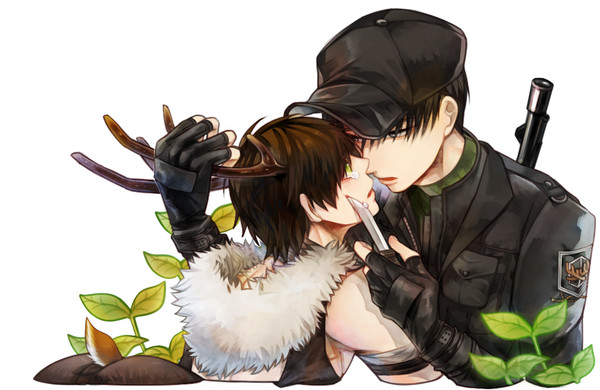 鹿と狩人
