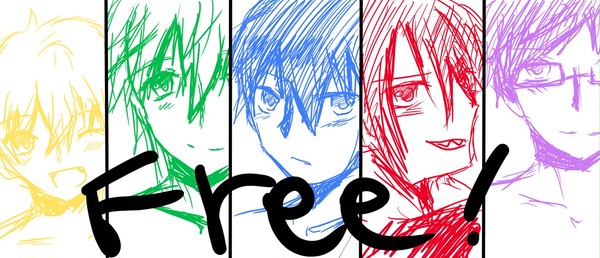 Free!らくがき詰め【女体化多め】