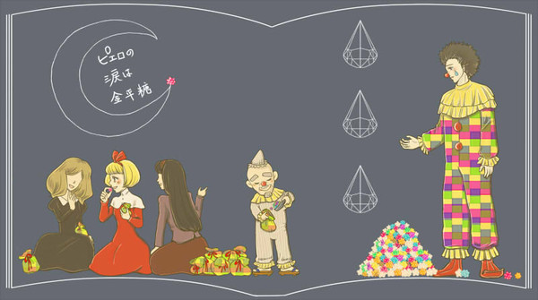ピエロの涙は金平糖
