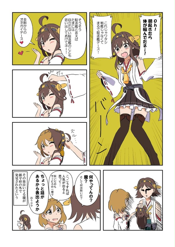 ロリ金剛からお願いがあるそうです。