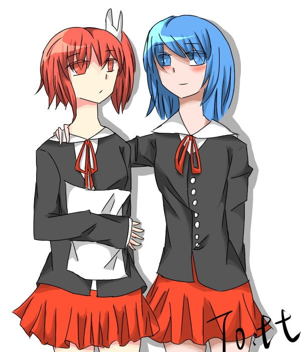 My friend and me