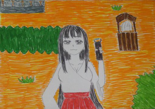 お寺と巫女さんと魔法のステッキ