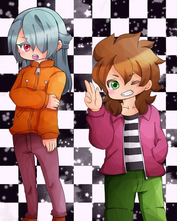 風丸&不動 塗ってみた