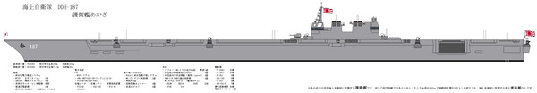 海上自衛隊 護衛艦あかぎ