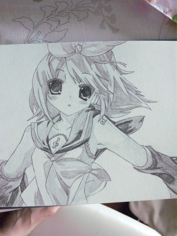 過去の遺物その13 鏡音リン【模写】