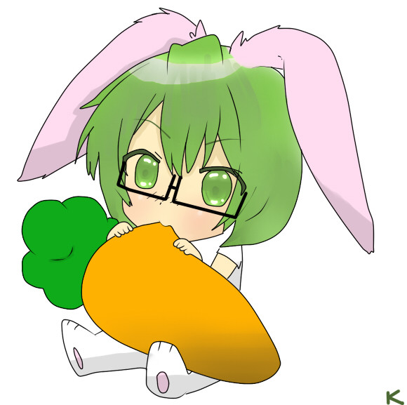 ( • ̀ω•́ )綠間兔子
