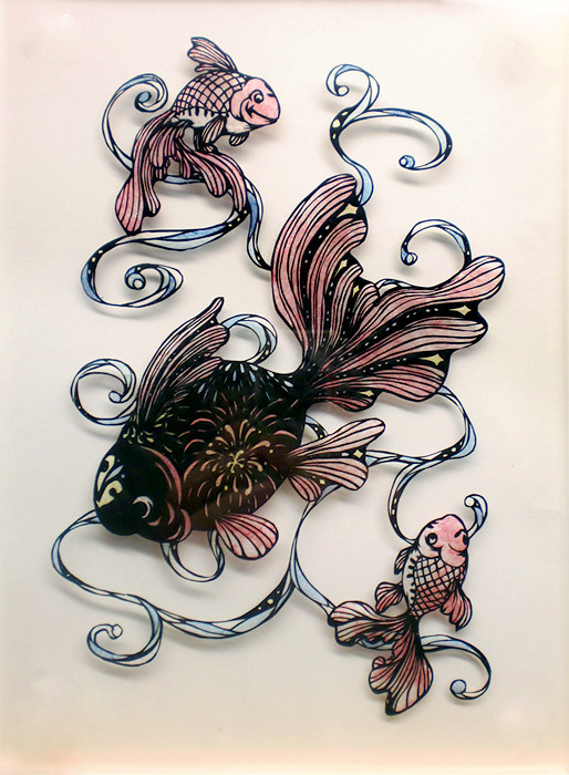 金魚花火