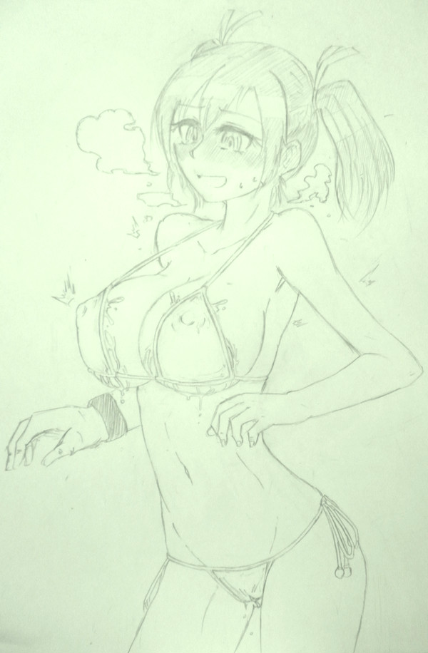 【艦これ】蒼龍（練習絵3）