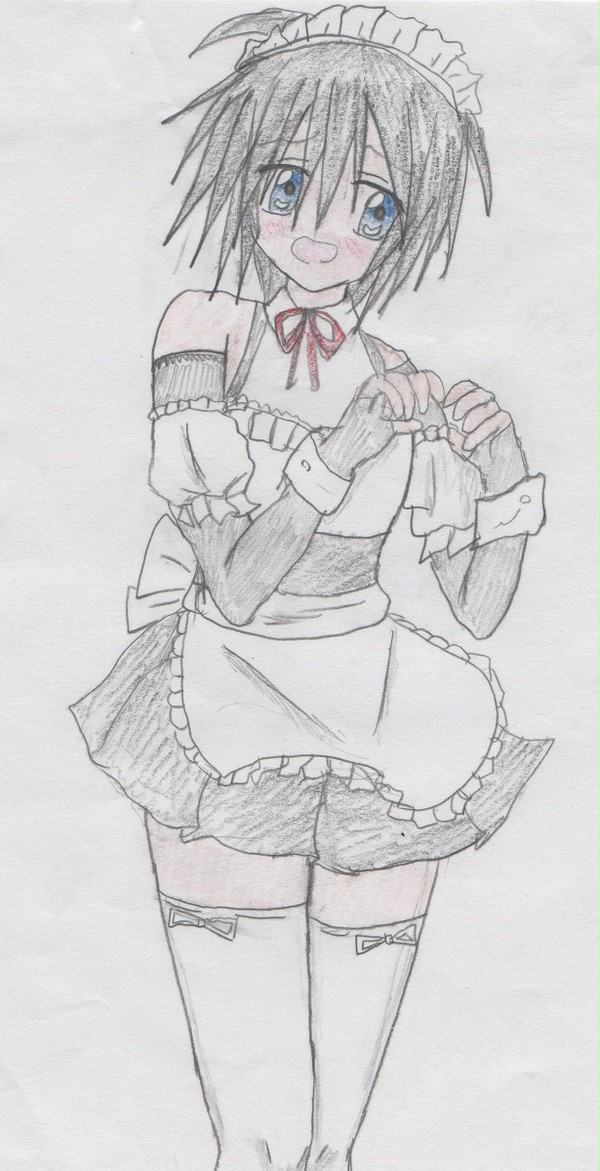 男の娘　メイド