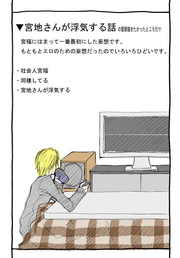 【黒バス腐】宮福練習