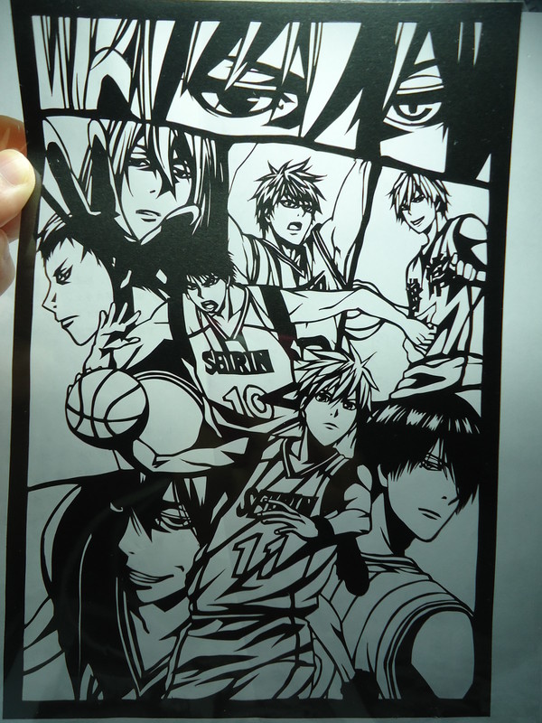 【切り絵】 黒バス2期 【放送開始!】