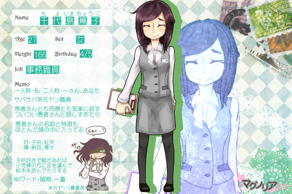 【マグノリア】千代島蔦子【キャラシ】