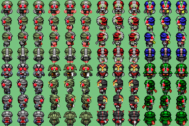 オールライダー キャラチップ
