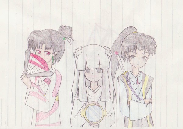 誕生日祝いに描いた絵