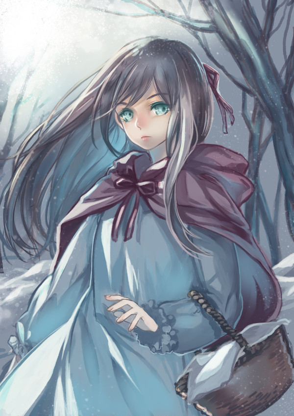 赤ずきん(描き方)