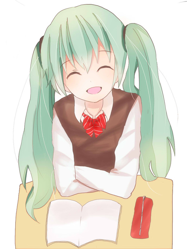 ミクさん落書き